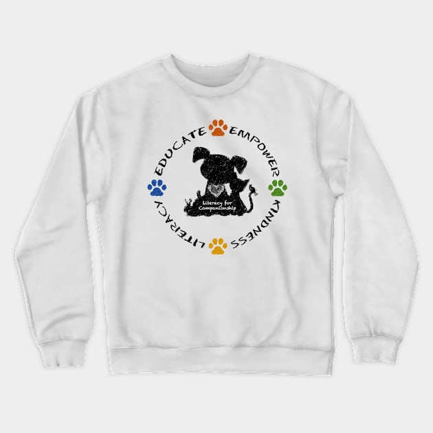 Kindness Circle Crewneck Sweatshirt by Literacy for Companionship